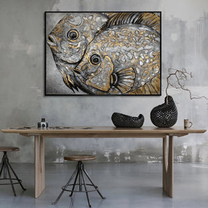 schlafzimmer bilder Wandbild über Schreibtisch und Stuhl