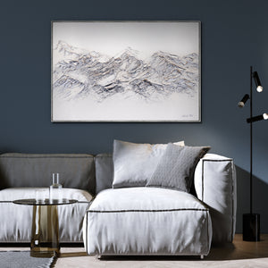 Neon wall art with frame "Heavenly Beauty"