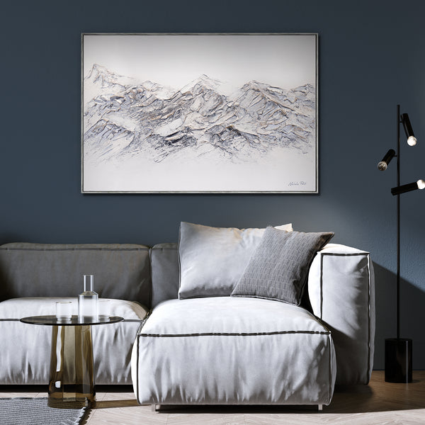 Neon wall art with frame "Heavenly Beauty"