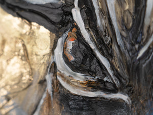 Night glow painting with frame "Echo of Nature"