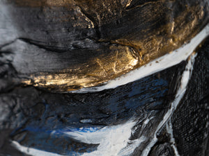 Night glow painting with frame "Echo of Nature"