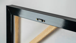 Lighted canvas wall art with frame "Awakening the power"