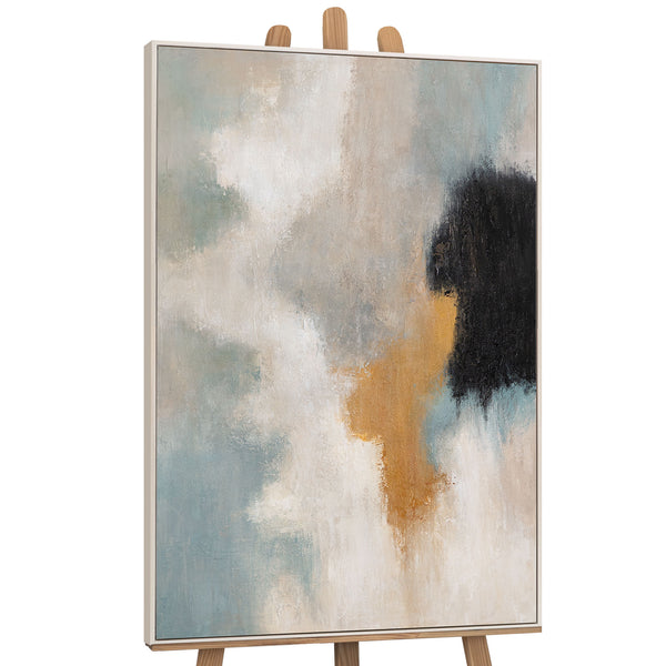 Handgemaltes Acrylgemälde „Lichtübergänge“ – Moderne Kunst auf Leinwand