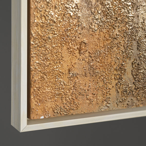 Material und Eigenschaften eines strukturierten Leinwandbildes, Infografik