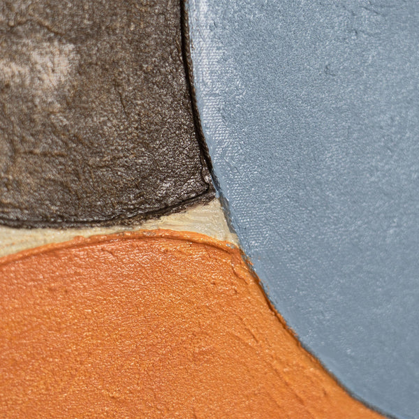 Abstrakte Wandkunst in ruhigen Farbtönen für moderne Interieurs