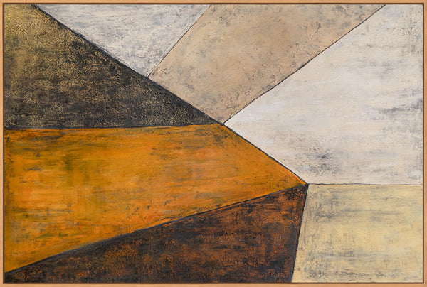 Modern pictures for the living room as part of the "Meeting of the Planes" series