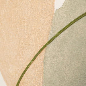 Abstrakte Texturmalerei mit sanften Übergängen und Tiefe