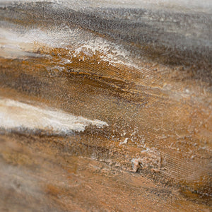 Modernes abstraktes Gemälde für stilvolle Innenräume in neutralen Farben