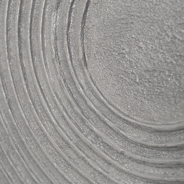 Modern painted pictures in a frame, a calm canvas painting "Grey Chord"