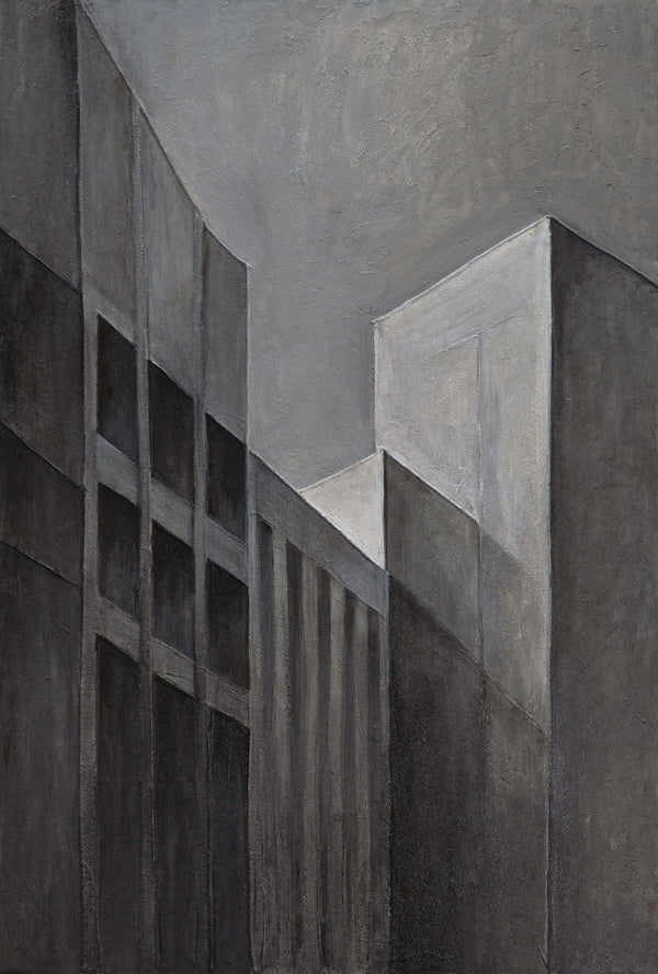 Wandbild abstrakt als dekoratives Element in modernen Wohnräumen