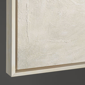 Acrylic painting with texture in the frame "Traces of Rain"