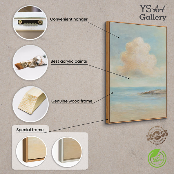 Abstraktes Gemälde im zeitgenössischen Interior Design