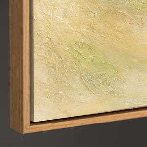 Zeitgenössische abstrakte Wandkunst mit Struktur, minimalistisches Design