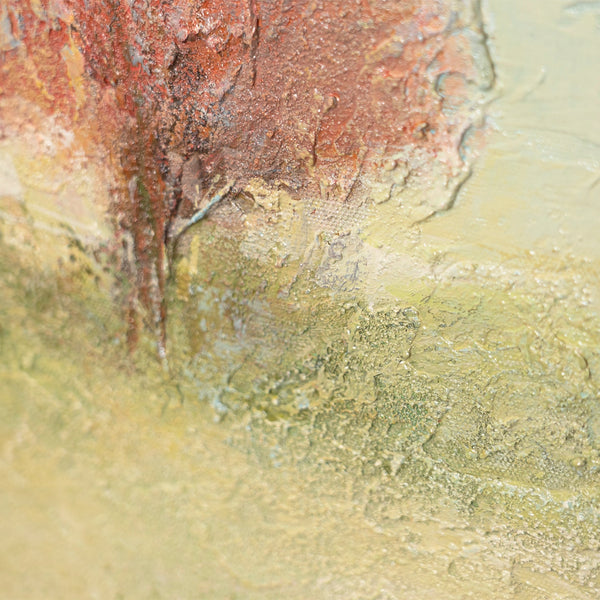 Strukturierte Oberfläche eines abstrakten Gemäldes, moderne Texturmalerei