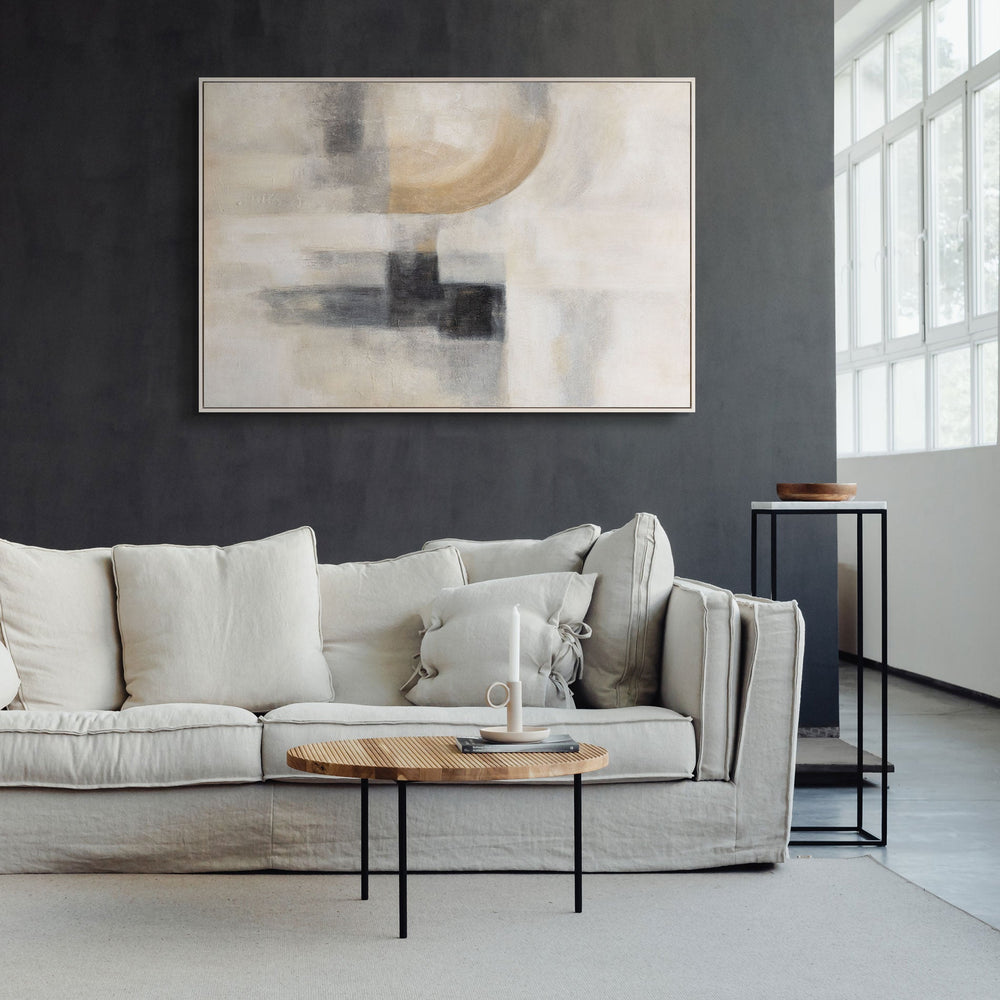 Modern Abstract Art – Acrylic Painting on Canvas "Ghostly Light"