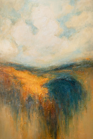 Handgemaltes Acrylbild auf Leinwand