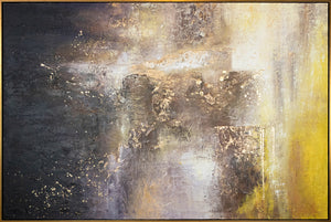 Framed acrylic canvas painting "Universe"