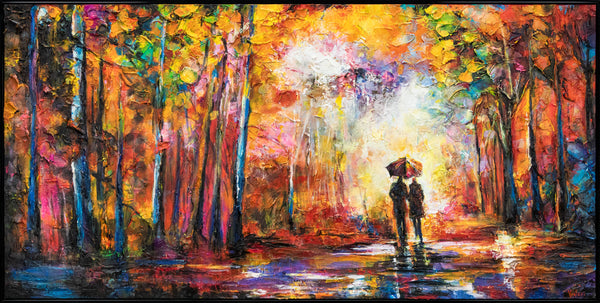 Künstlerische Acrylmalerei Struktur Deko