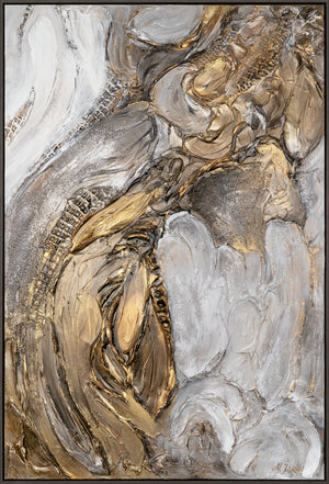 Künstlerische Acrylmalerei Struktur Deko