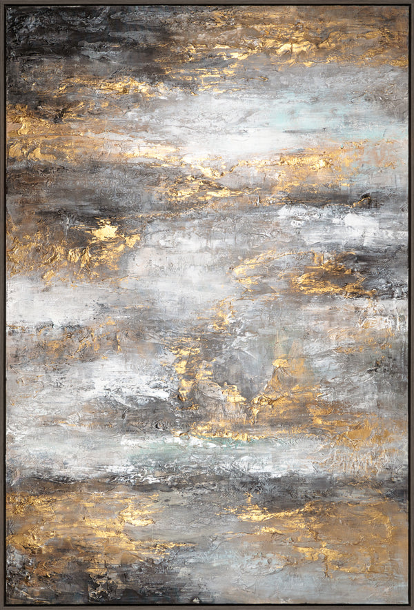 Künstlerische Acrylmalerei Struktur Deko