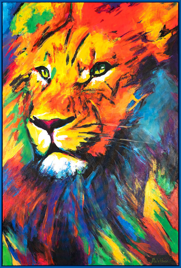 Abstrakte Wandkunst modern