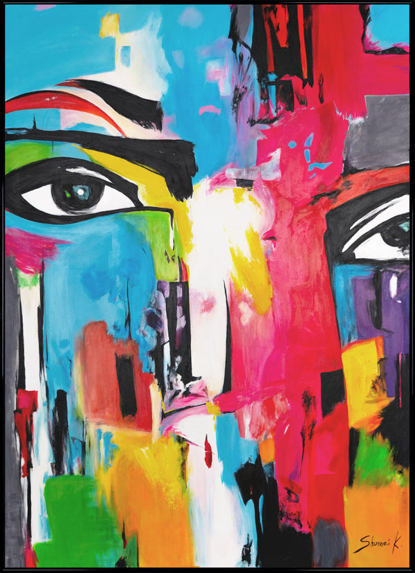 Handgemaltes Leinwandbild modern