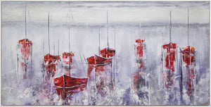 Acrylmalerei auf Leinwand Detail