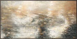 Moderne Wanddeko handgemalt