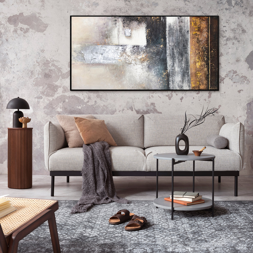 Modern abstract art painting with frame "Success"