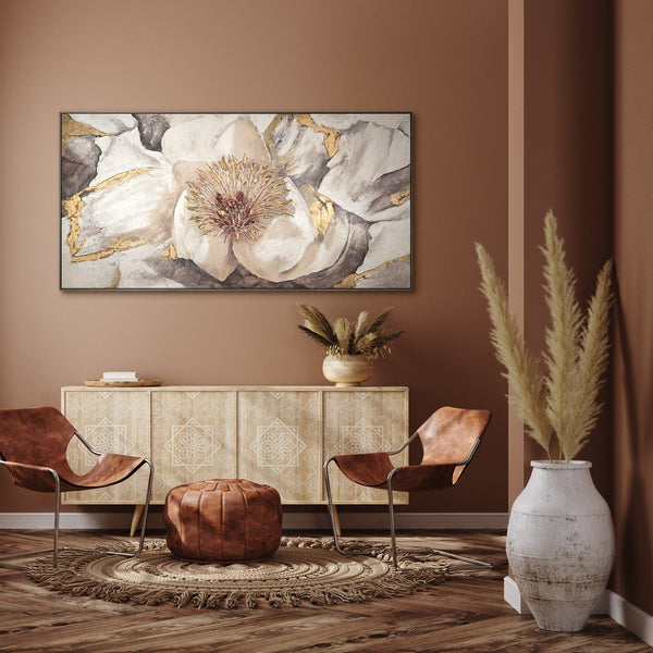 acrylbild blumen