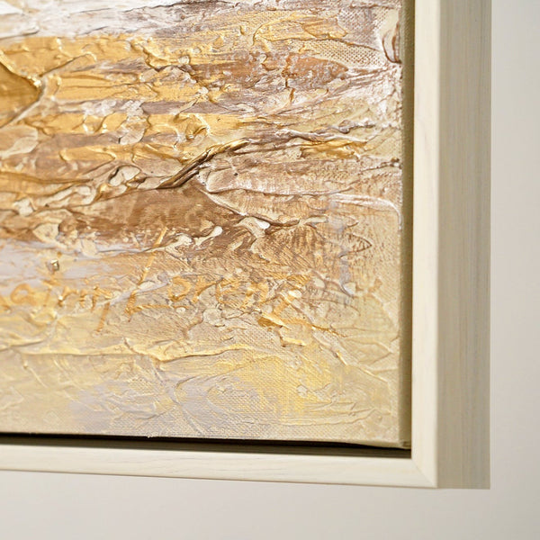 Textured canvas wall art "Solar glare"
