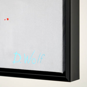 Acrylic painting on canvas: modern abstract wall art "Colorful life"