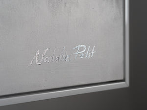 Neon wall art with frame "Heavenly Beauty"