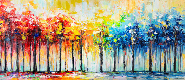 Künstlerische Acrylmalerei Struktur Deko