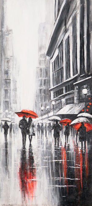 Künstlerische Acrylmalerei Struktur Deko