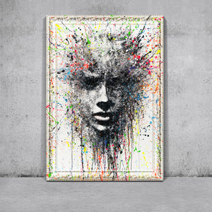 Modern Abstract Paintings with Frame – Wall Art Decor "Ethereal Picture"
