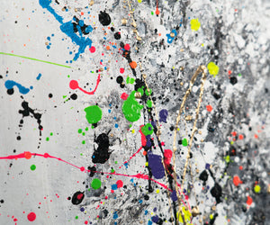 Modern Abstract Paintings with Frame – Wall Art Decor "Ethereal Picture"
