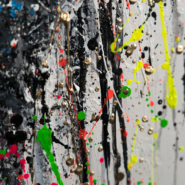 Modern Abstract Paintings with Frame – Wall Art Decor "Ethereal Picture"
