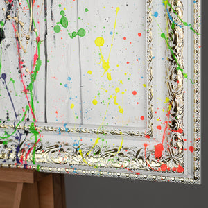 Modern Abstract Paintings with Frame – Wall Art Decor "Ethereal Picture"
