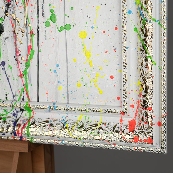 Modern Abstract Paintings with Frame – Wall Art Decor "Ethereal Picture"
