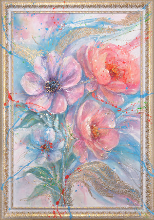 Vibrant Wall Art on Canvas – Painting „Melody of Light“