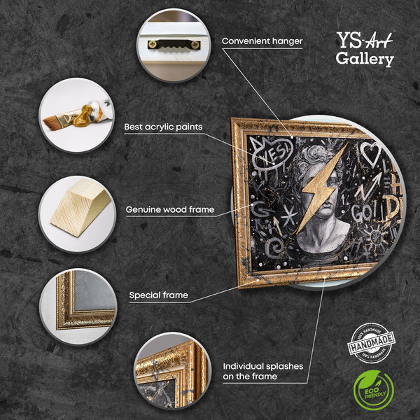 Handgemalte Acrylkunst Made in Germany