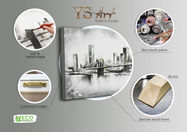 Modern cityscape wall art "Big city"