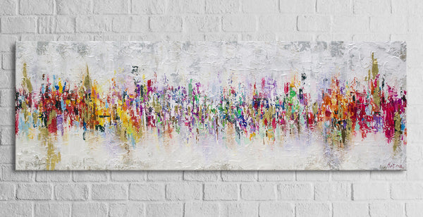 malen abstrakt acryl