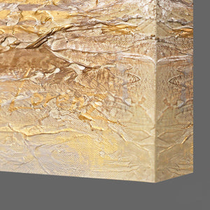 Abstract acrylic painting on canvas "Solar glare"