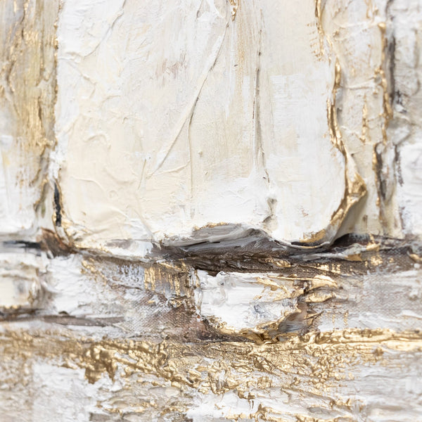 Textured canvas wall art "Solar glare"