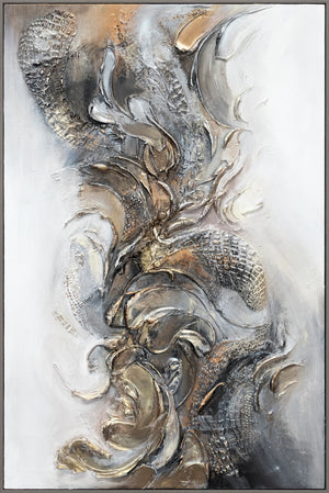 Moderne Wanddeko handgemalt