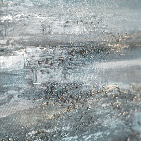  Nahaufnahme des Acrylgemäldes mit Struktur und Farbverlauf