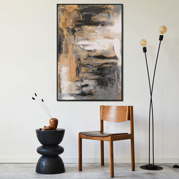 Abstrakte Acrylkunst Leinwand Gemälde Wohnzimmer