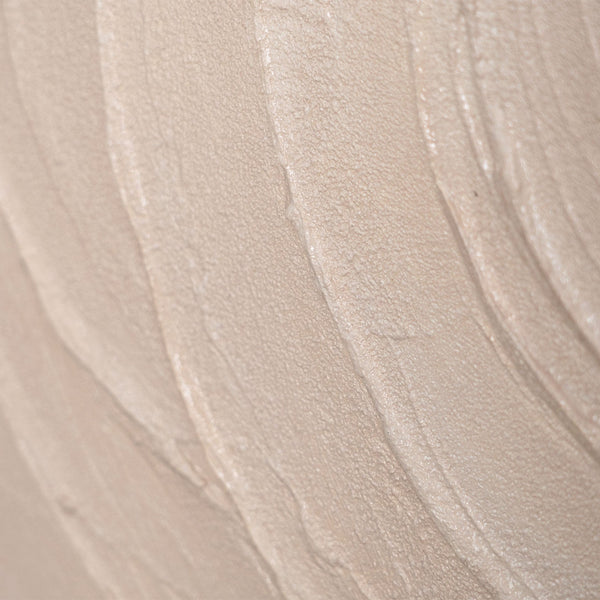 Acrylmalerei beige Struktur in Kreisschichten